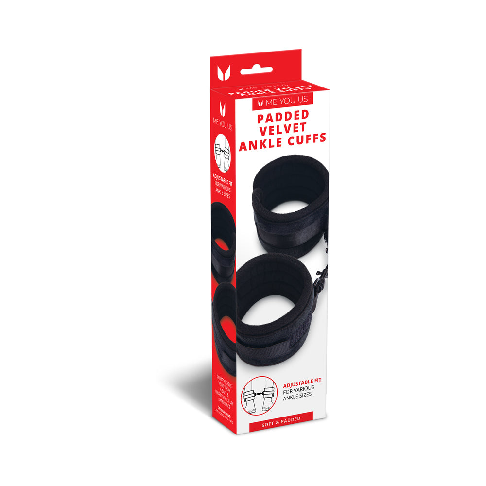 ME YOU US - PADDED VELVET ANKLE CUFFS