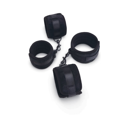 ME YOU US - PADDED VELVET WRIST AND ANKLE CUFF SET