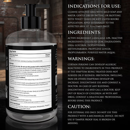 XR BRANDS - MASTER SERIES FISTING LUBRICANT 16 OZ.