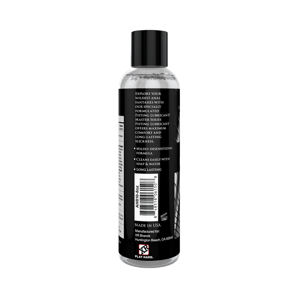 XR BRANDS - MASTER SERIES FISTING LUBRICANT 8 OZ.