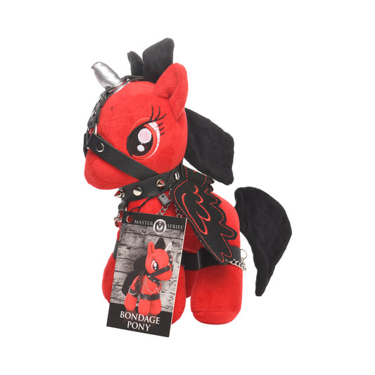 MARCAS XR - PONY DE BONDAGE DE CADENA ESCARLATA SERIE MAESTRA
