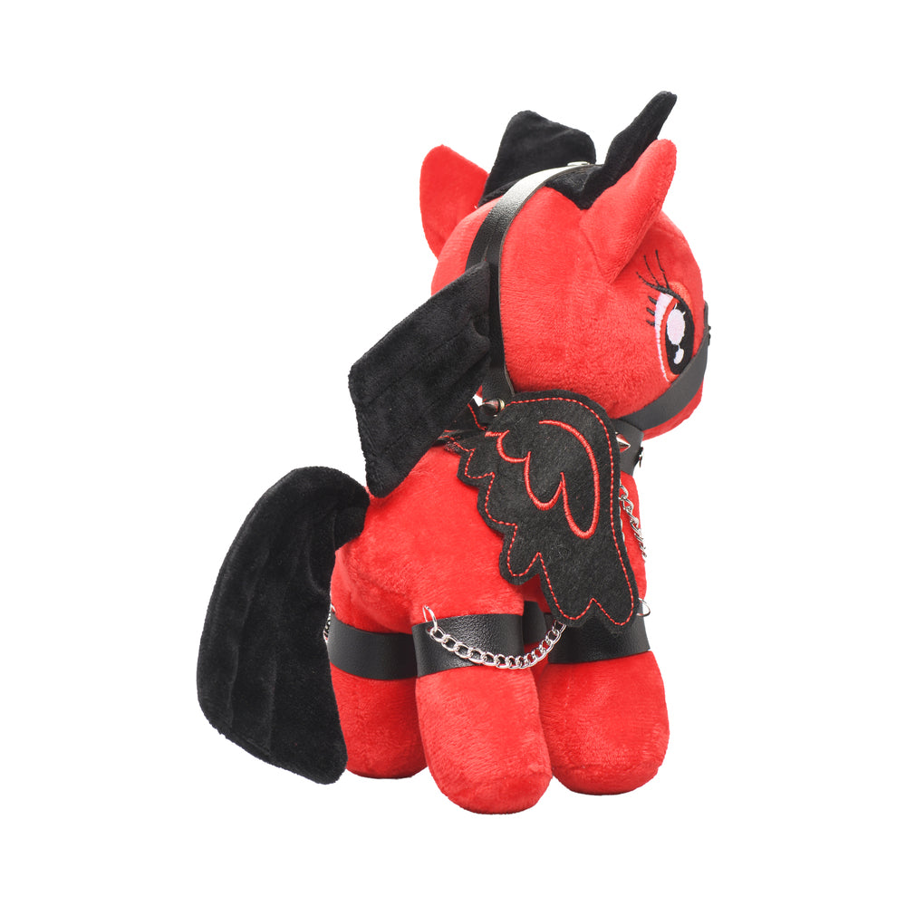 XR BRANDS - MASTER SERIES SCARLET CHAINHEART BONDAGE PONY