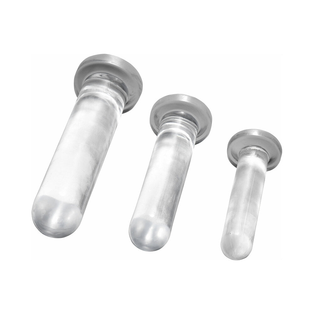 XR BRANDS - MASTER SERIES TRIPLE TOWERS 3-PIECE DILATOR SET