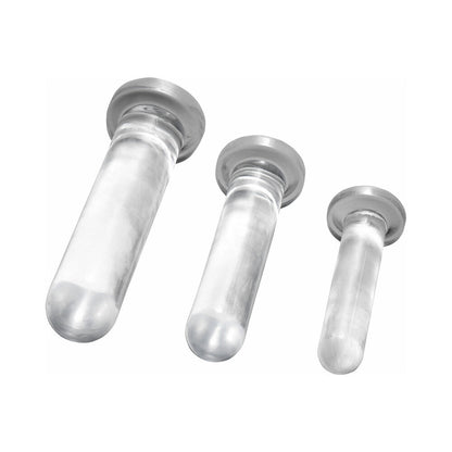 XR BRANDS - MASTER SERIES TRIPLE TOWERS 3-PIECE DILATOR SET