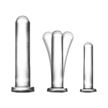 XR BRANDS - MASTER SERIES TRIPLE TOWERS 3-PIECE DILATOR SET