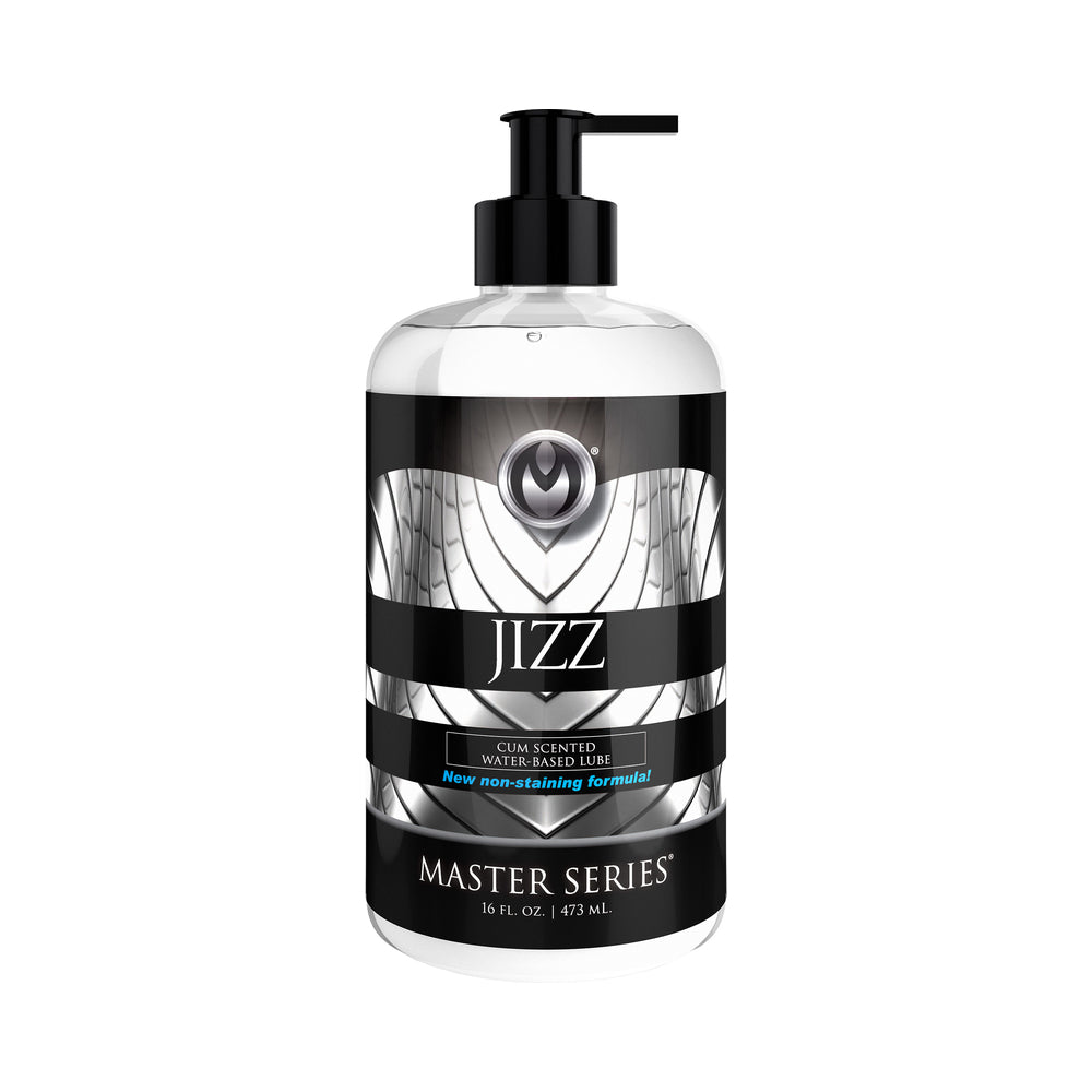 XR BRANDS - MASTER SERIES JIZZ CUM-SCENTED WATER-BASED LUBE 16 OZ.