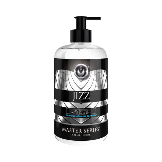 XR BRANDS - MASTER SERIES JIZZ CUM-SCENTED WATER-BASED LUBE 16 OZ.