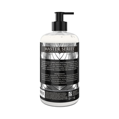 XR BRANDS - MASTER SERIES JIZZ CUM-SCENTED WATER-BASED LUBE 16 OZ.
