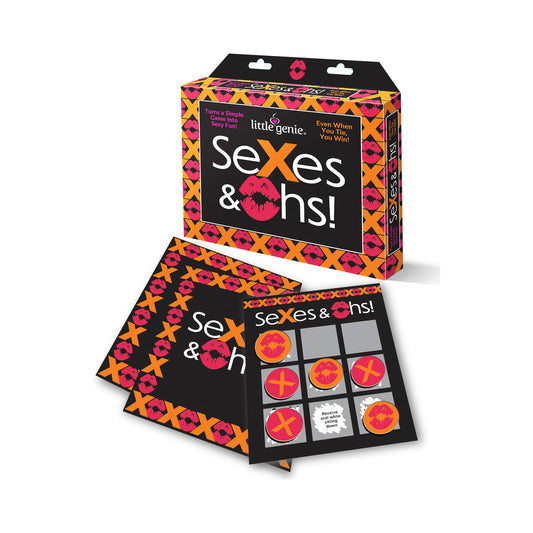 LITTLE GENIE - SEXES AND OOHS SEXY TIC TAC TOE SCRATCH-OFF GAME