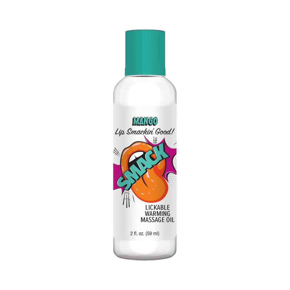 LITTLE GENIE - SMACK LICKABLE MASSAGE OIL MANGO 2 OZ.