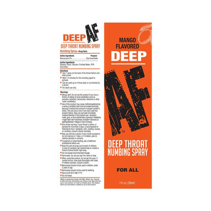 LITTLE GENIE - DEEP AF MANGO 1 OZ.