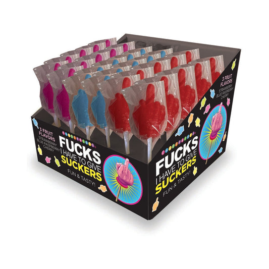 LITTLE GENIE - LAST FUCK LOLLIPOPS 30-PIECE DISPLAY