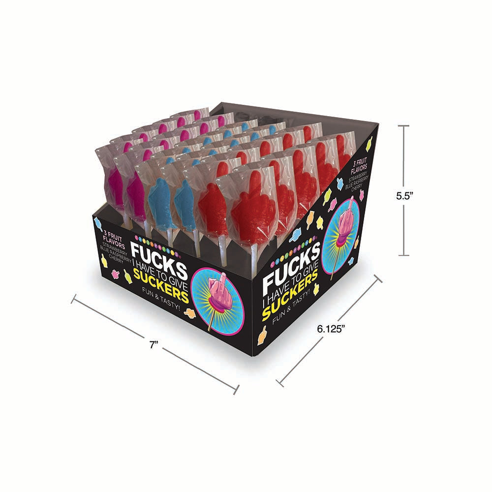 LITTLE GENIE - LAST FUCK LOLLIPOPS 30-PIECE DISPLAY