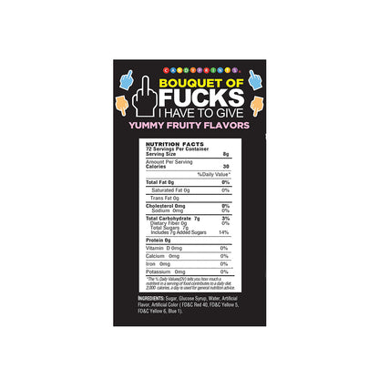 LITTLE GENIE - LAST FUCK CANDY LOLLIPOP BOUQUET 12-PIECE DISPLAY