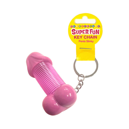 LITTLE GENIE - SUPER FUN PENIS SLINKY KEYCHAIN