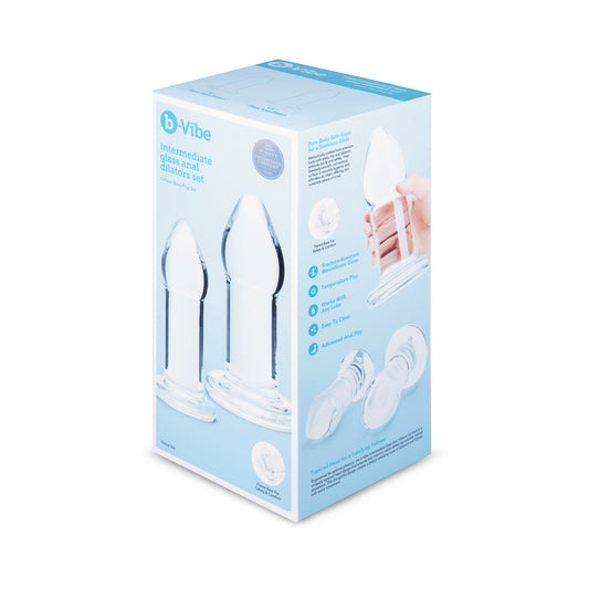 B-VIBE - INTERMEDIATE GLASS DILATORS SET