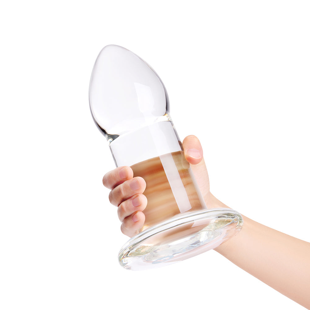 B-VIBE - ADVANCED 8 IN. GLASS ANAL DILATOR