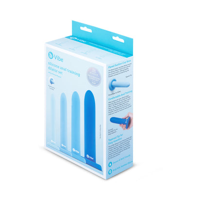 B-VIBE - SILICONE ANAL TRAINING DILATOR SET