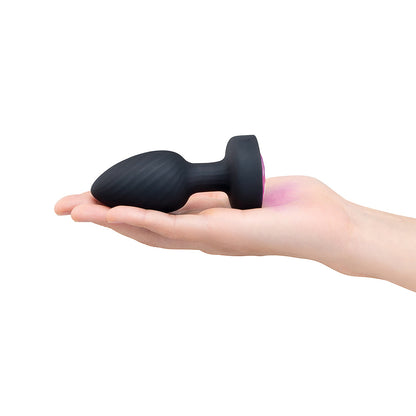 B-VIBE - 3.5 IN. LIGHT-UP BUTT PLUG