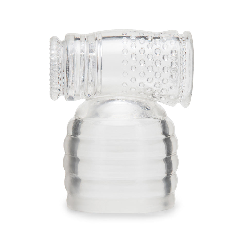 LE WAND - SLIDER CLEAR MALE MASTURBATOR WAND ATTACHMENT