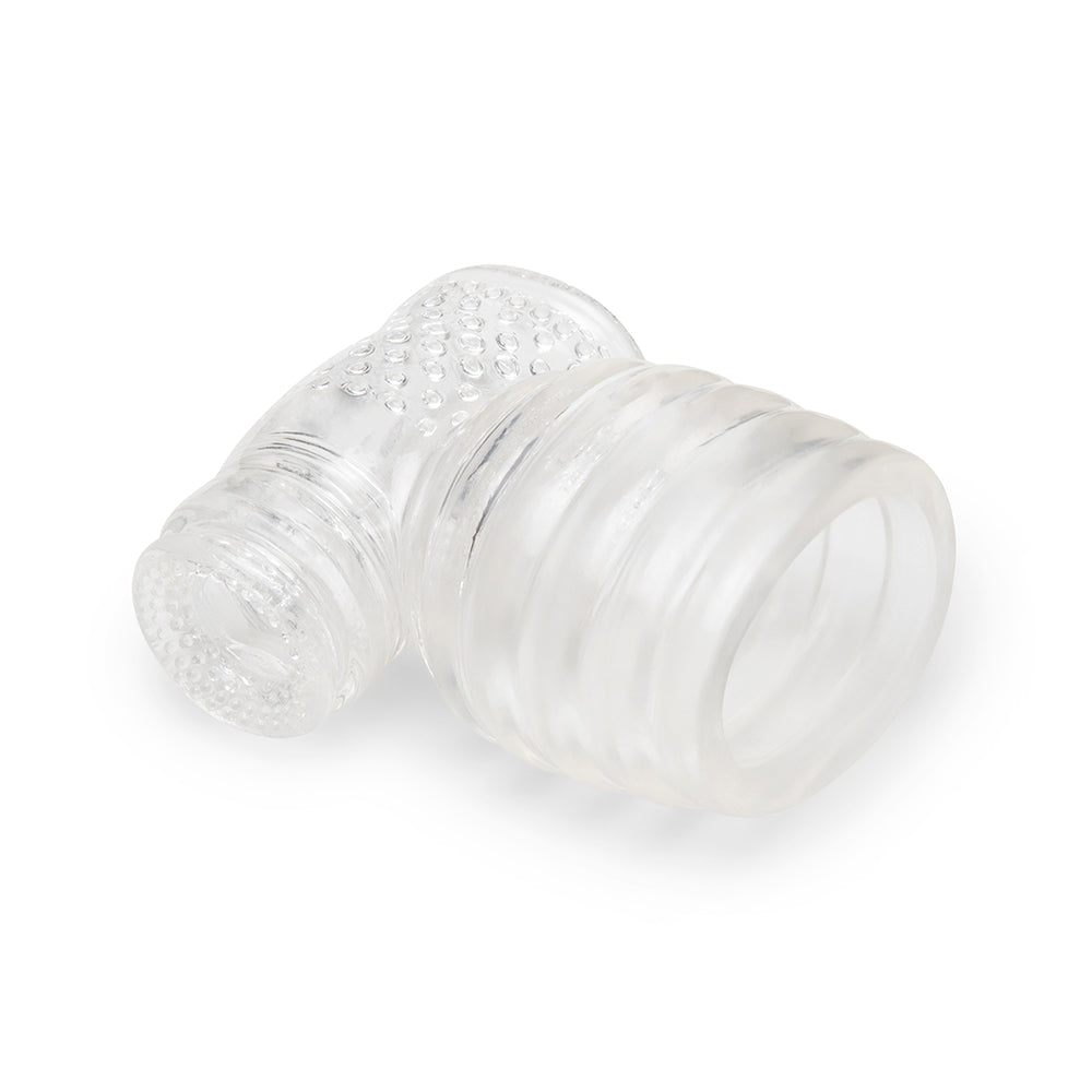 LE WAND - SLIDER CLEAR MALE MASTURBATOR WAND ATTACHMENT