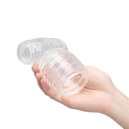 LE WAND - SLIDER CLEAR MALE MASTURBATOR WAND ATTACHMENT