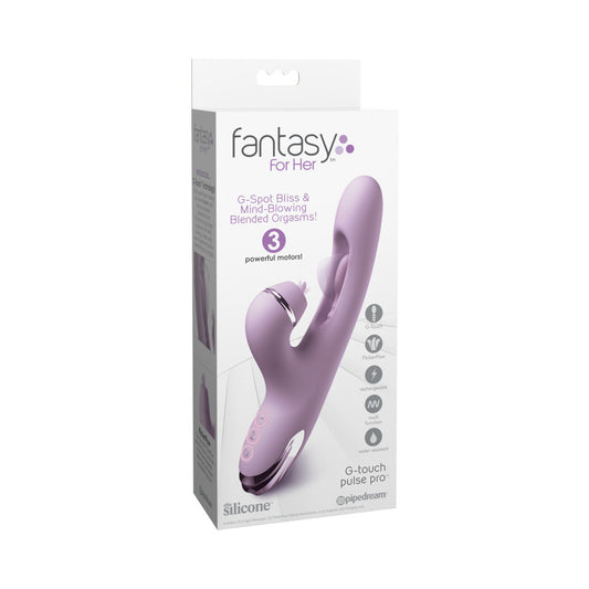 PIPEDREAM - FANTASY FOR HER G-TOUCH PULSE PRO PURPLE