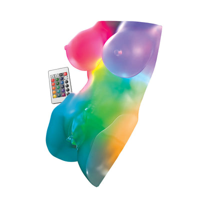 PDX BRANDS - PDX ELITE GO-GO BATOR LED MEGA MASTURBATOR FROSTED