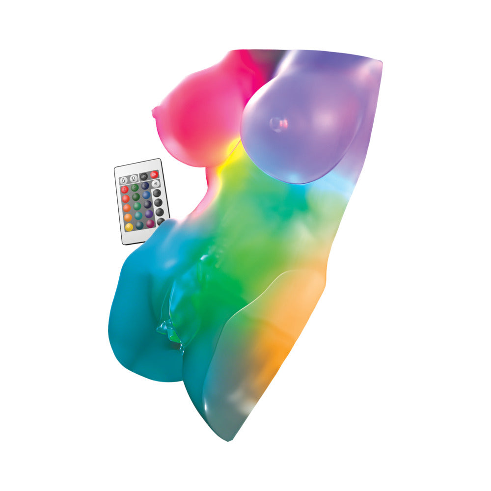 PDX BRANDS - PDX ELITE GO-GO BATOR LED MEGA MASTURBATOR FROSTED