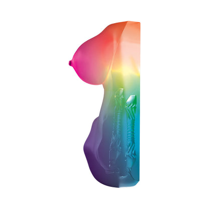 PDX BRANDS - PDX ELITE GO-GO BATOR LED MEGA MASTURBATOR FROSTED
