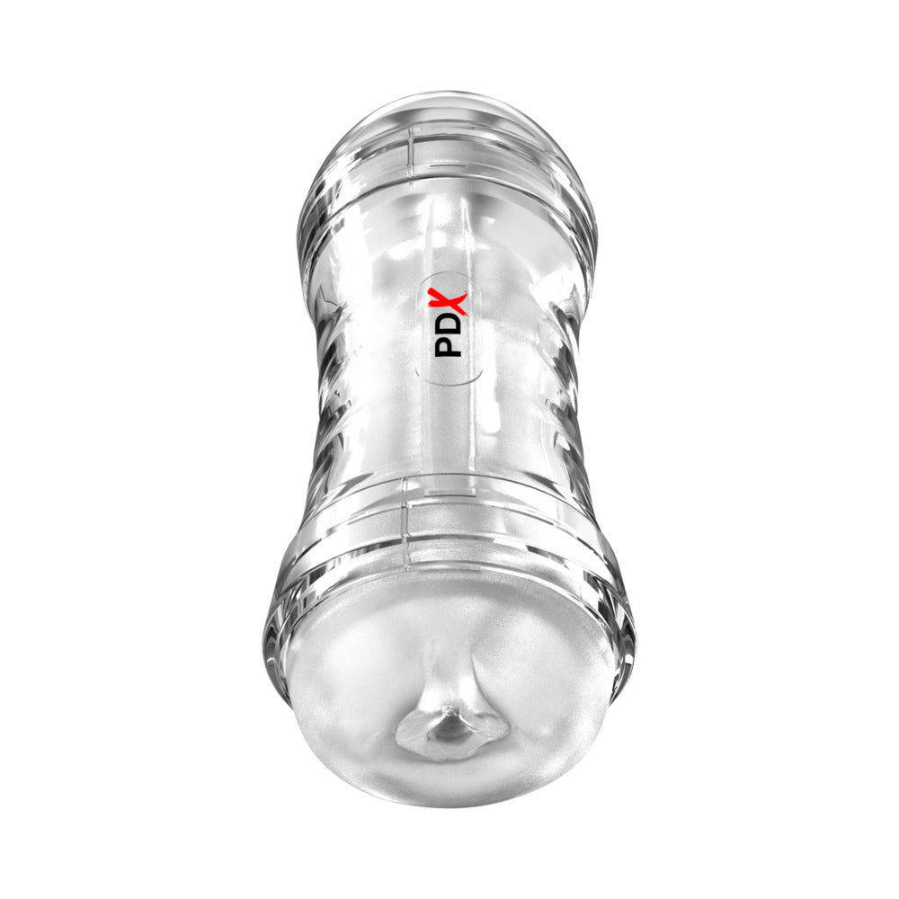 PDX BRANDS - PDX EXTREME WET PUSSIES SUPER FLIP-A-PUSSY OVER SELF-LUBRICATING STROKER FROSTED