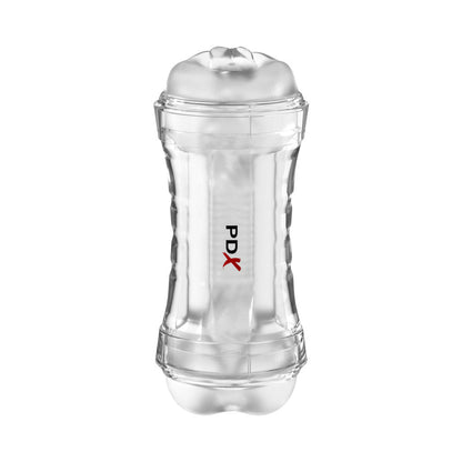 PDX BRANDS - PDX EXTREME WET PUSSIES SUPER FLIP-A-PUSSY OVER SELF-LUBRICATING STROKER FROSTED