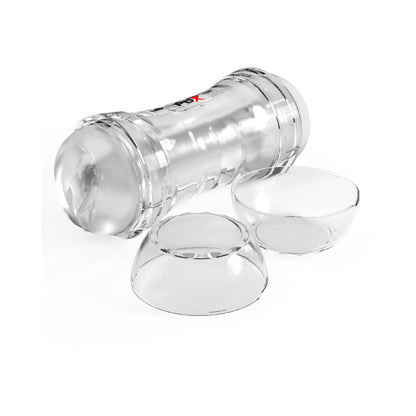 PDX BRANDS - PDX EXTREME WET PUSSIES SUPER FLIP-A-PUSSY OVER SELF-LUBRICATING STROKER FROSTED