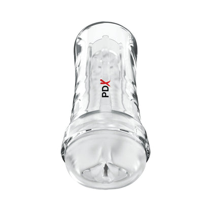 PDX BRANDS - PDX EXTREME WET PUSSIES SUPER LUSCIOUS LIPS SELF-LUBRICATING STROKER FROSTED