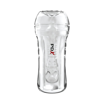 PDX BRANDS - PDX EXTREME WET PUSSIES SUPER LUSCIOUS LIPS SELF-LUBRICATING STROKER FROSTED