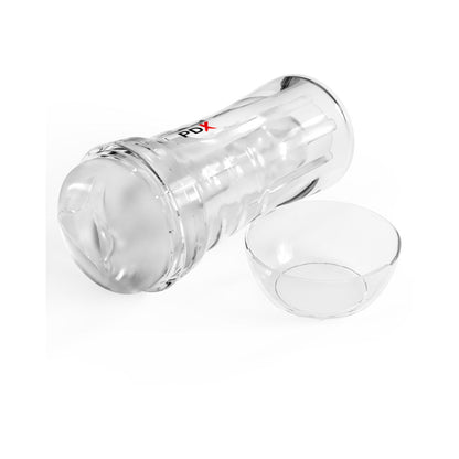 PDX BRANDS - PDX EXTREME WET PUSSIES SUPER LUSCIOUS LIPS SELF-LUBRICATING STROKER FROSTED