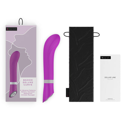 B SWISH - BGOOD DELUXE CURVE VIBRATOR VIOLET