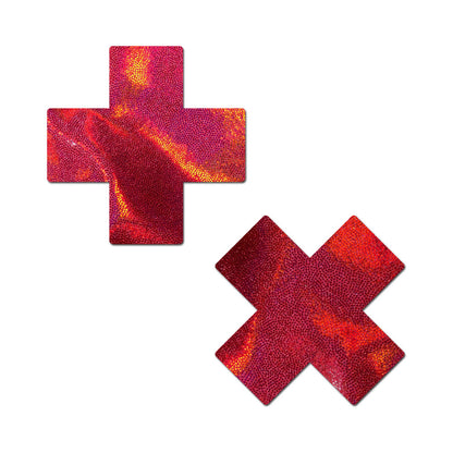 PASTEASE - EVERYDAY REUSABLE LIQUID RED CROSS NIPPLE PASTIES