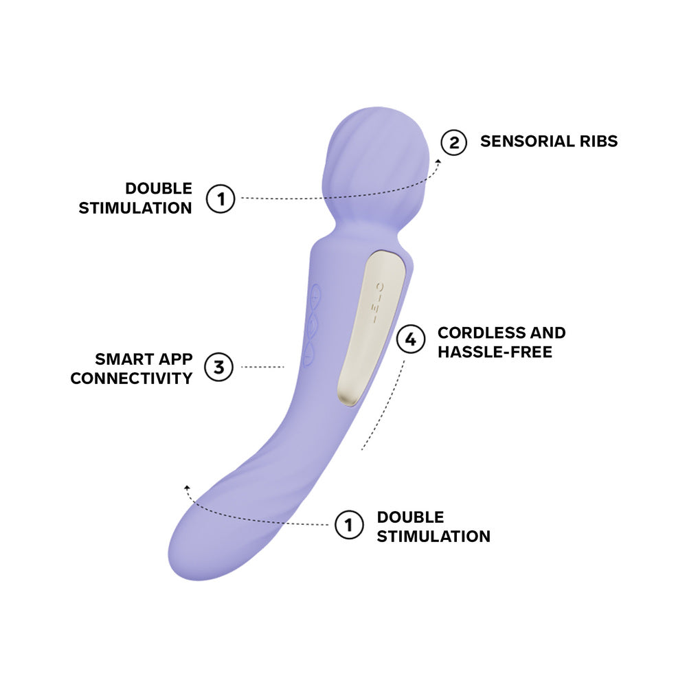 LELO - SWITCH DOUBLE SIDED WAND VIBRATOR