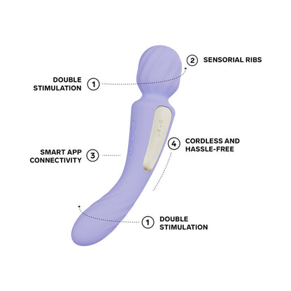 LELO - SWITCH DOUBLE SIDED WAND VIBRATOR