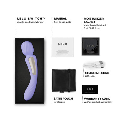 LELO - SWITCH DOUBLE SIDED WAND VIBRATOR