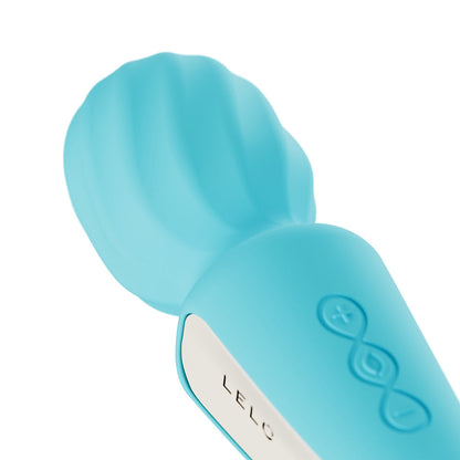 LELO - SWITCH DOUBLE-SIDED WAND VIBRATOR AQUA