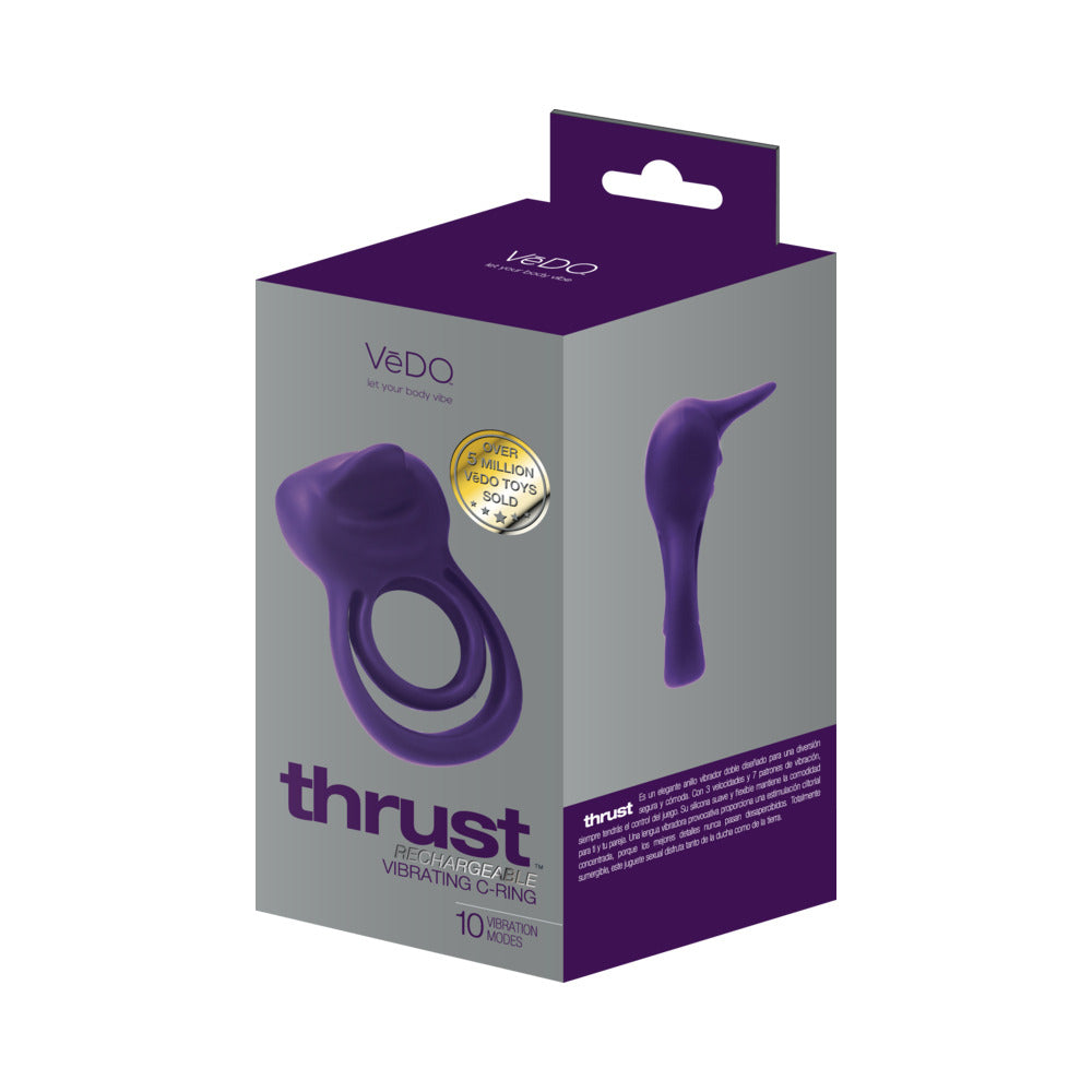 VEDO - THRUST RECHARGEABLE DUAL C-RING PURPLE