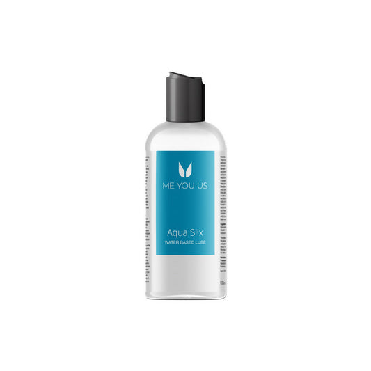 ME YOU US - AQUA SLIX WATER-BASED LUBRICANT CLEAR 3.3 OZ.