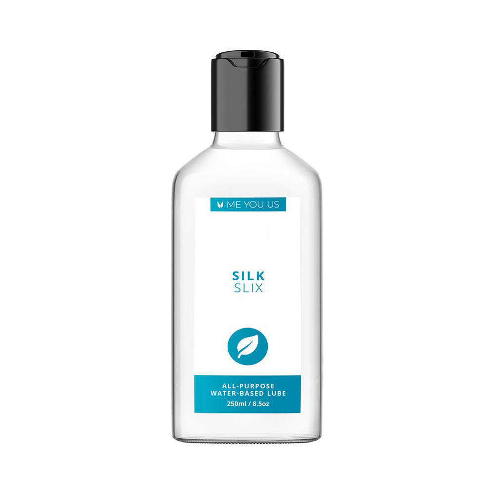 ME YOU US - SILK SLIX WATER-BASED LUBRICANT WHITE 8.4 OZ.