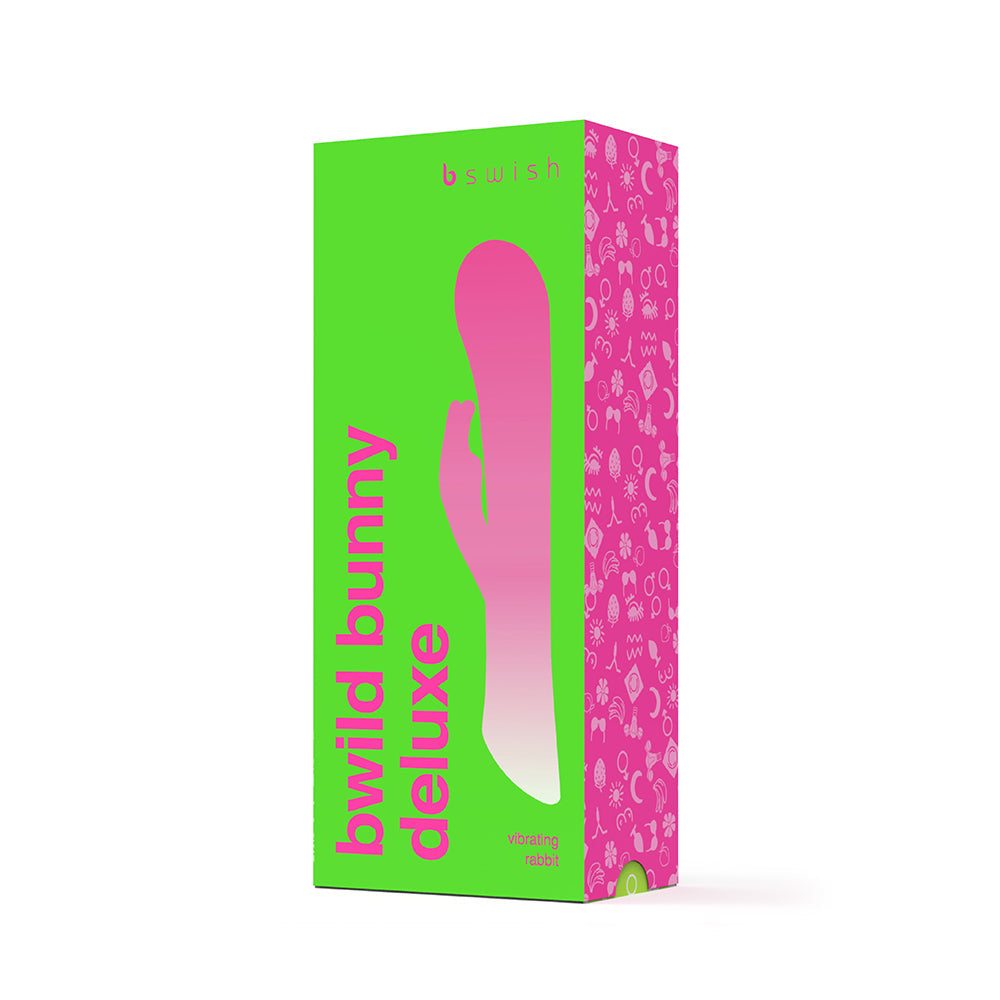 B SWISH BWILD DELUXE BUNNY VIBRATOR RASPBERRY