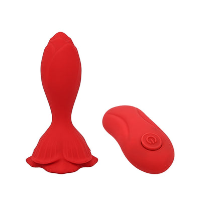 ADAM & EVE - THE ROSEBUD REMOTE CONTROL VIBRATOR PLUG
