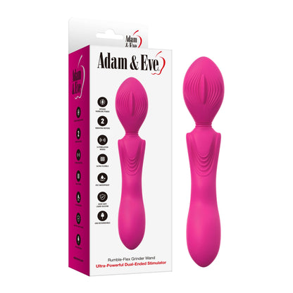 ADAM & EVE - RUMBLE-FLEX GRINDER WAND ULTRA-POWERFUL DUAL-ENDED STIMULATOR