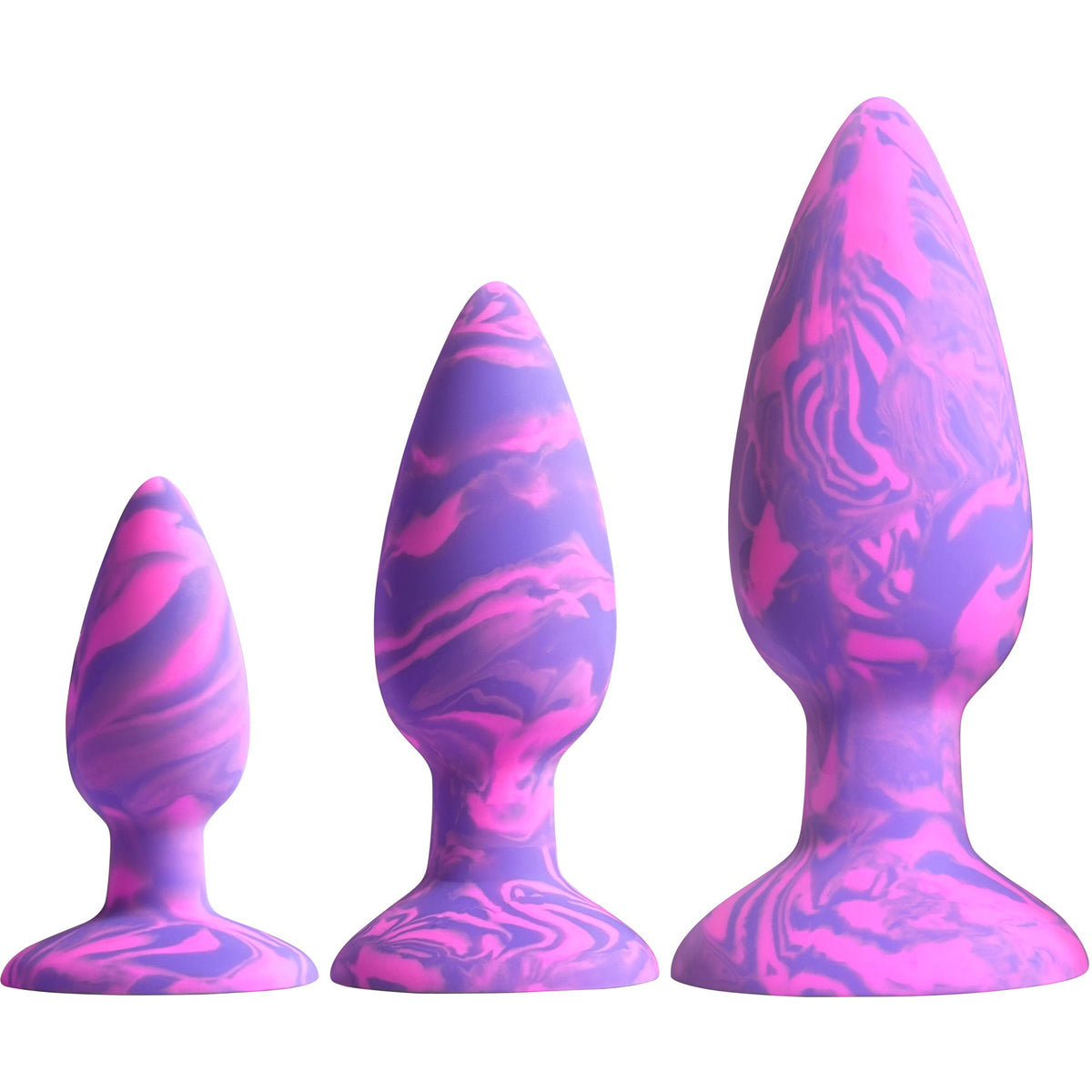 ADAM & EVE - GROOVY BOOTY SILICONE ANAL TRAINER SET