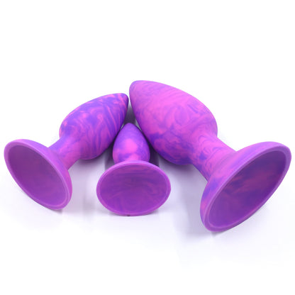 ADAM & EVE - GROOVY BOOTY SILICONE ANAL TRAINER SET